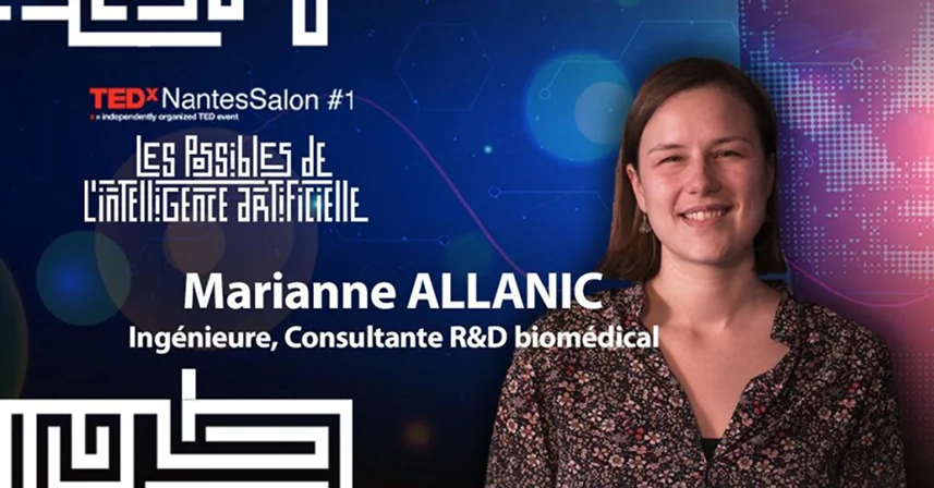 tedxnantessalon-les-possibles-de-l-intelligence-artificielle-althenas Portrait de Marianne Allanic pour le TEDxNantesSalon 1 consacré aux possibles de l'intelligence artificielle.